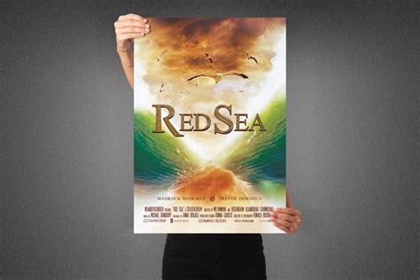 Red Sea Movie Poster Template