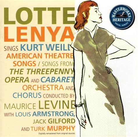 Lotte Lenya – Lotte Lenya Sings Kurt Weill (American Theatre Songs) (1999, CD) - Discogs