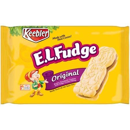 Keebler, E.l.fudge, Elfwich Butter Sandwich Cookies, Original (Pack of 2) - Sweetsandnibbles