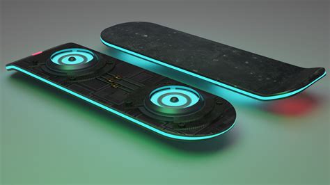 Futuristic Hoverboard