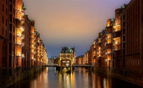 Hamburg Hafen City Photograph by Jie Fischer | Fine Art America