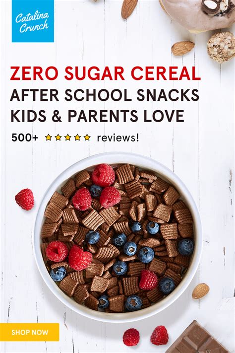 ZERO SUGAR CEREAL KIDS LOVE | Low carb cereal, Keto cereal, Cookie crunch