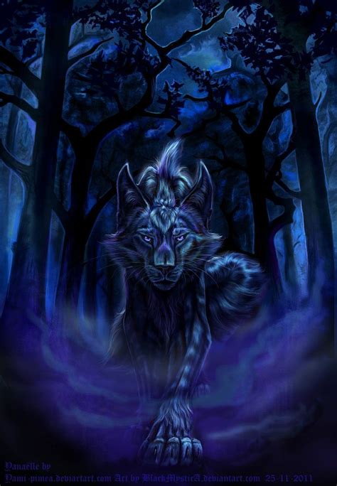 Evil Wolf Art