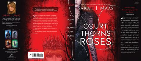 Full US hardcover jacket for A COURT OF THORNS AND ROSES! | Roses book, Book club questions ...