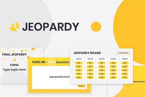 Jeopardy Template Google Slides ~ Addictionary