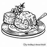 Thanksgiving Food Coloring Pages  Free & Printable sketch template