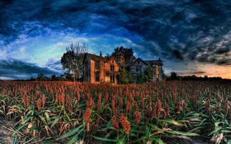 HDR, Abandoned, Building HD Wallpapers / Desktop and Mobile Images & Photos