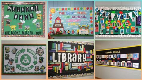 Library School Display Board Ideas For You