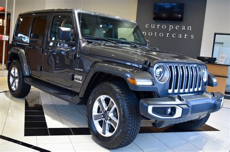 Used 2018 Jeep Wrangler Unlimited ALL-NEW JL Sahara For Sale (Sold ...