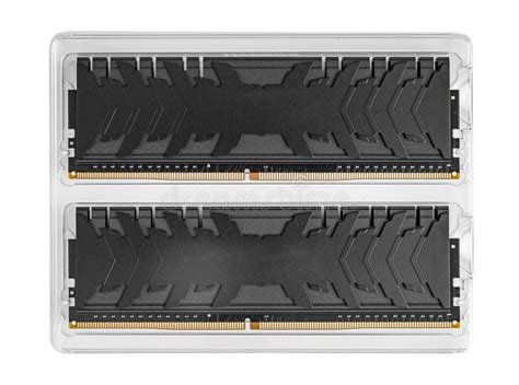 Ram DDR4 Memory Modules Isolated on a White Background. Stock Photo - Image of access, chip ...