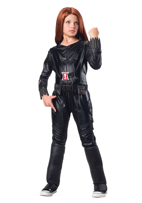 Child Deluxe Black Widow Costume