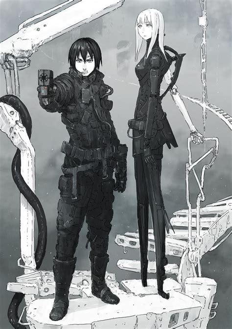 [Art] Recent Blame! illustration by Tsutomu Nihei using his new ...