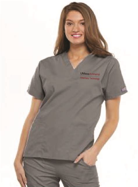 Schools: Female Vet Tech Uniform Package Including Embroidered UMass ...