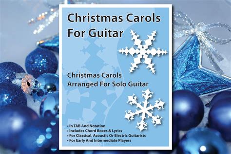 Easy Christmas Carols For Guitar: Sheet Music, Chords, TAB & Lyrics