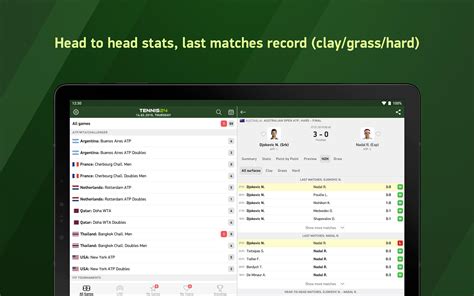 Tennis 24 - tennis live scores APK for Android Download