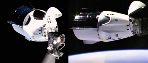 SpaceX's Crew Dragon flawlessly docks with space station in spectacular orbital debut