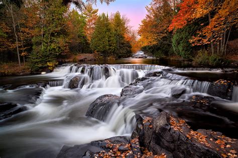 Autumn Magic At Upper Bond Falls