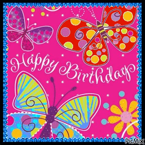 Happy Birthday Butterfly Gif Images