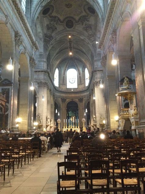 Church of Saint Sulpice, Paris, France | St. Sulpice Church Paris Interior (With images) | Paris ...