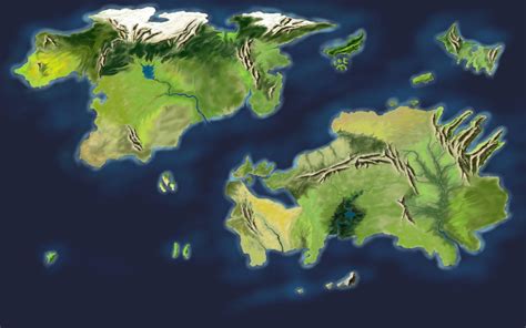 New World Map by desuran on DeviantArt