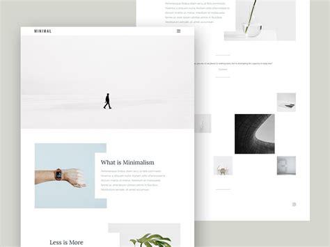 Nice Minimal Portfolio Template Free PSD. Download Minimal Portfolio Template Free PSD. I ...