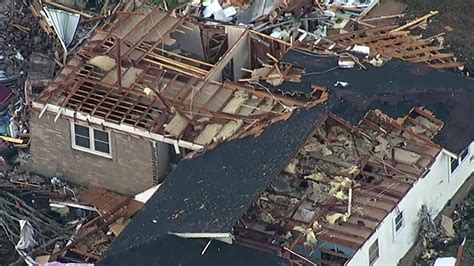 See the Damage Caused by Tornadoes in Mississippi - NBC News