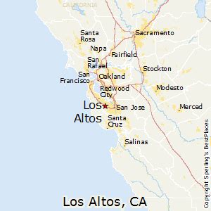 Los Altos California Map - Allina Madeline