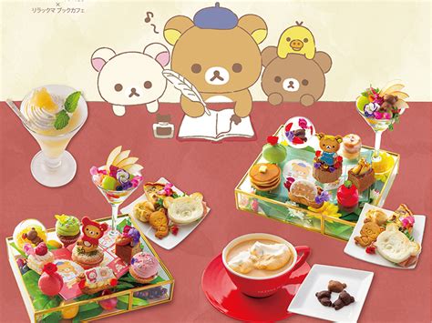 Rilakkuma Book Cafe has cutest afternoon tea sets with desserts inspired by Sanrio’s chilled out ...