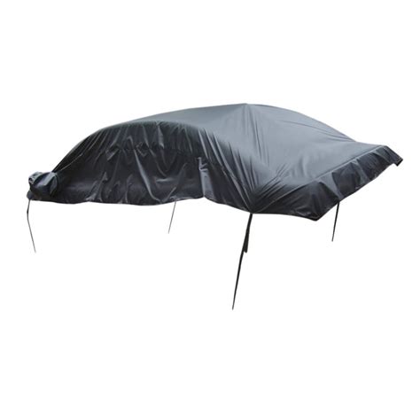 Waterproof Car Half Body Sun Shade Cover Shield Snow Dust Protector ...