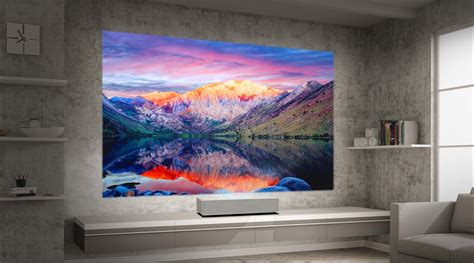 LG Introduces HU85LA 4K Ultra Short-Throw Laser Projector