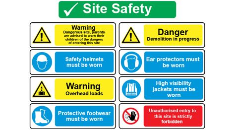 Construction Safety Signs Safety Signs And Symbols, Safety, 51% OFF