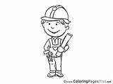 Engineer Coloring Page sketch template