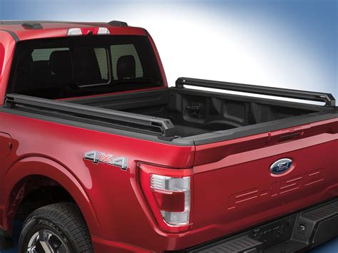 Ford F-150 Bed Rails - Chrome w/Chrome End Caps, 5.5 Bed