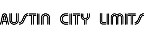 Austin City Limits font download - Famous Fonts