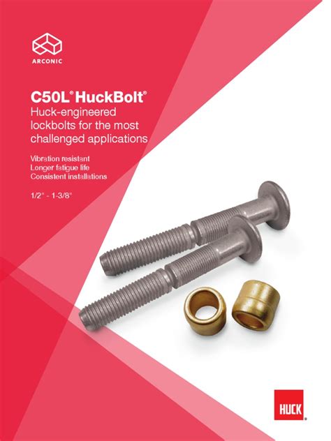 Huck Bolt-AFS5513 C50L Brochure | PDF | Screw | Nature