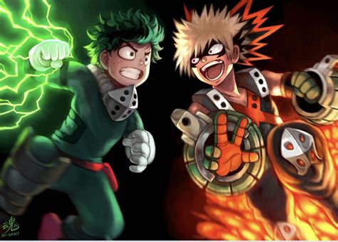 Deku 10 s1 - Deku vs bakugo - Wattpad