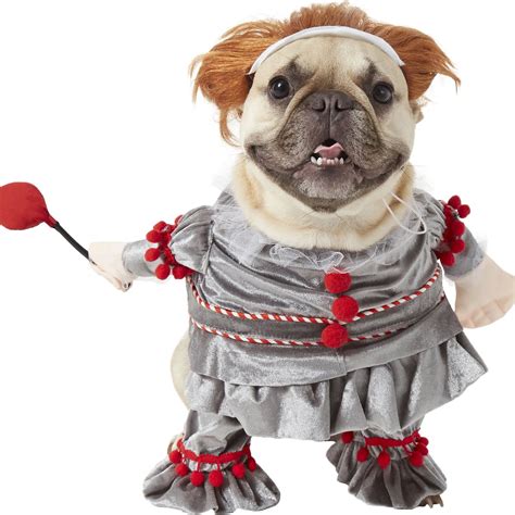 IT Pennywise Dog Clown Costume with Arms and Lollypop - esmartdxb.com