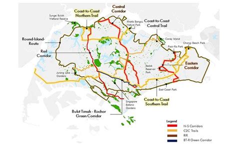 New Coast-To-Coast Trails To Be Developed, Including A Changi-To-Tuas Route - Little Day Out