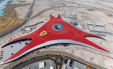 Ferrari headquarters in Dubai