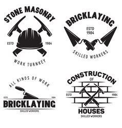 Bricklayer Logo Vector Images (over 910)