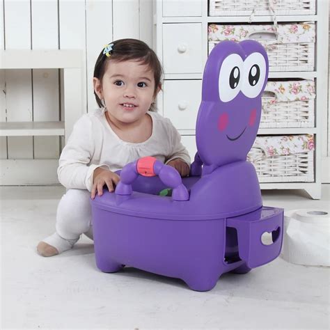 Cartoon Leakproof Portable Baby Toilet Seat Training Child Pot Children's Pot Drawer Kids Baby ...
