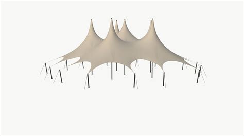 3D Model Structure Tent Architecture Design - TurboSquid 2123604