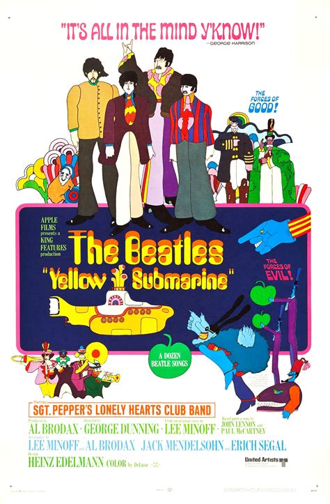 Yellow Submarine (#1 of 2): Mega Sized Movie Poster Image - IMP Awards