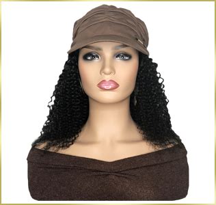 Hats With Hair Attached For Chemo Patients | Cranial Prosthesis Wigs