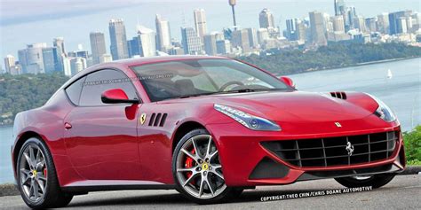 Ferrari FF Coupe Patent Renderings - Future Car News