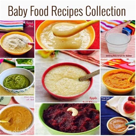 Homemade Baby food Recipes - Easy Indian Baby Food Collection