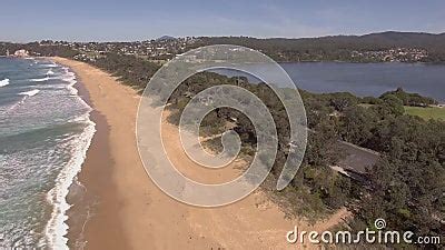 Fly Over Eden Beaches, Australia Stock Footage - Video of monica, eden: 119270860