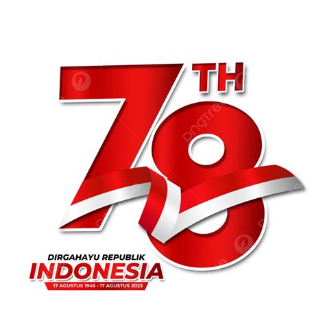 Logo Resmi Hut Ri 78 Pada Tahun 2023, Logo Hut Ri 78, Lambang Kemerdekaan 78, Kemerdekaan ...