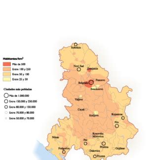 Serbia Population map | A City Map. Illustrator EPS vector maps