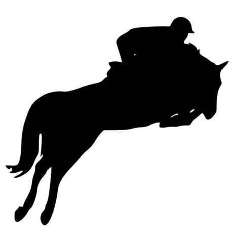 Free Horse Jumping Silhouette, Download Free Horse Jumping Silhouette ...